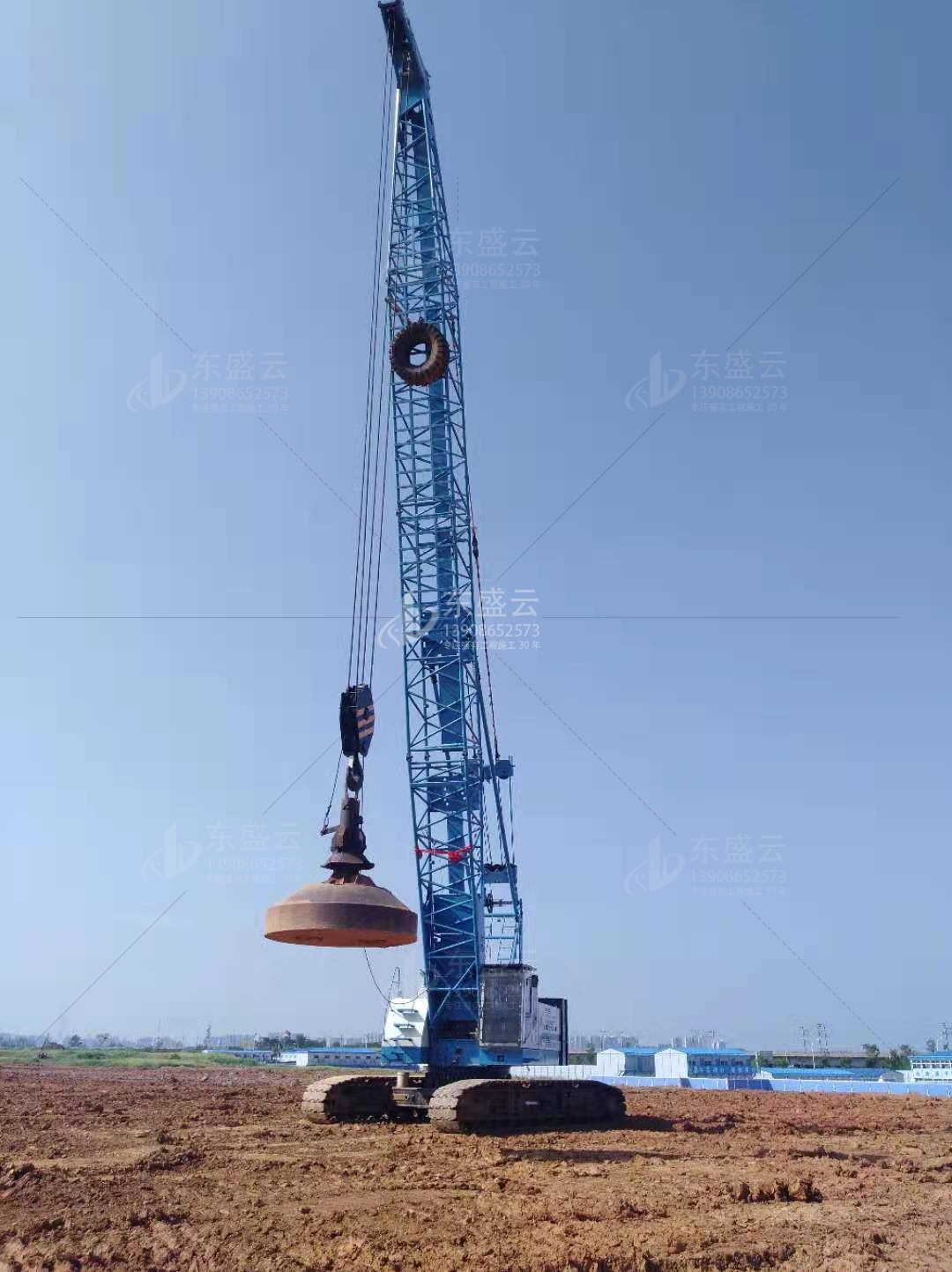 东盛云强夯-武汉工地现场 东盛云强夯-武汉工地现场